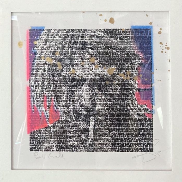 SAXA: Pall Mall (Kurt Cobain) - Mini - Overpainting