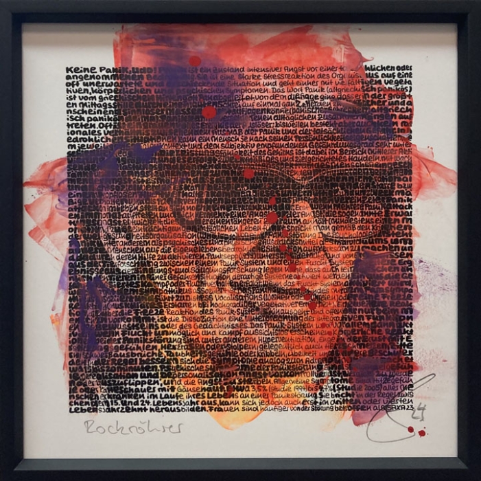 SAXA: Rockröhrer (Udo II - Keine Panik) - Mini - Overpainting