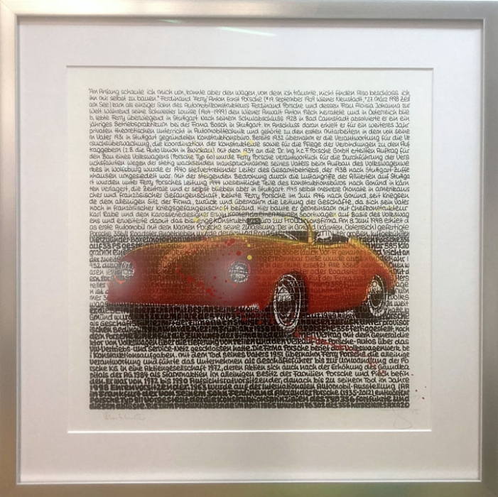 SAXA: Blockbuster (Porsche 356) - Overpainting