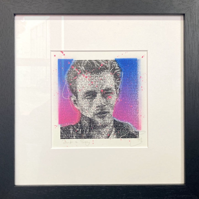 SAXA: Just a Boy (Jeams Dean) - Overpainting