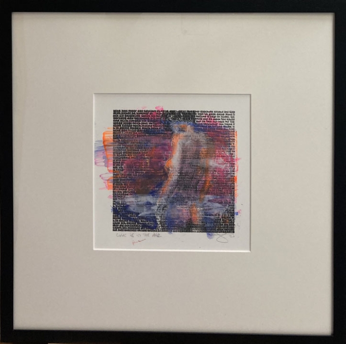 SAXA: Love is in the air (Nixe) - Overpainting