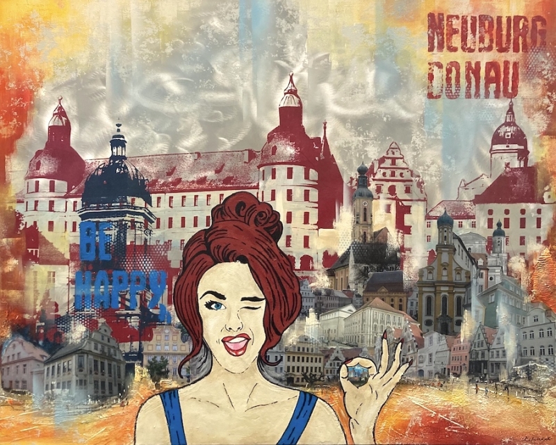 CLAUS SCHENK: Be happy in Neuburg Donau