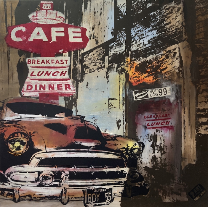 CLAUS SCHENK + MICHEL FRIESS: Route 66 Cafe