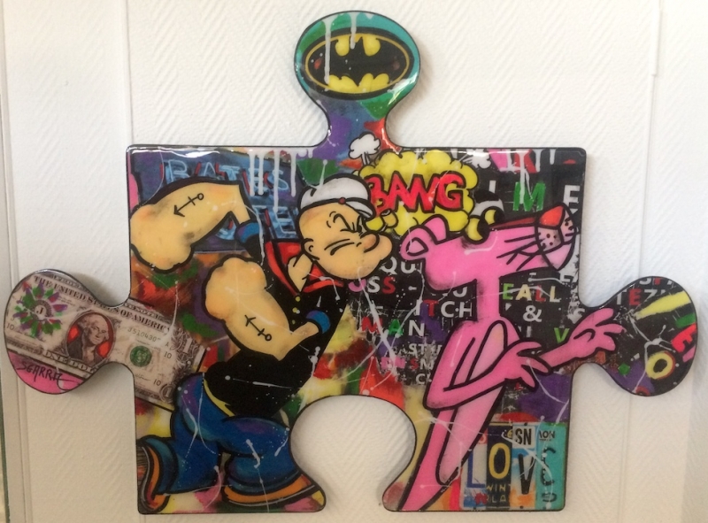 SGARRA: Puzzle Popeye + Pink Panther