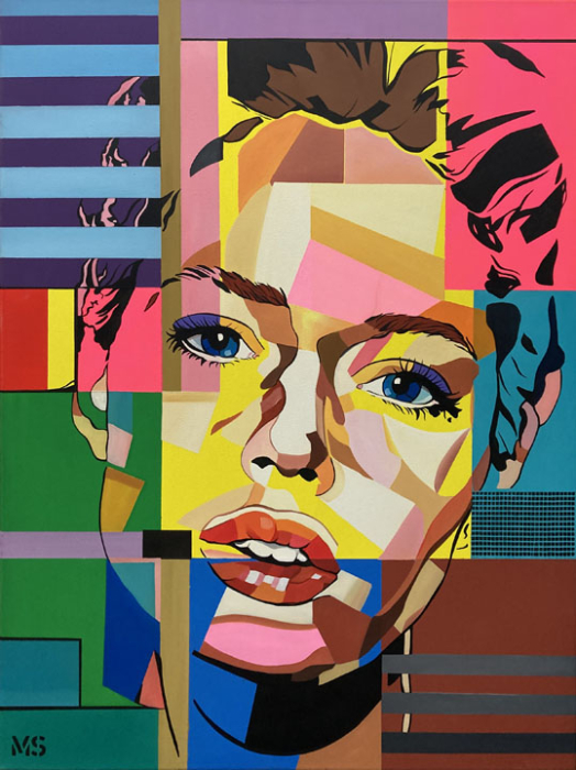 MARTIN GEORG SONNLEITNER: Pop Face I (Original)