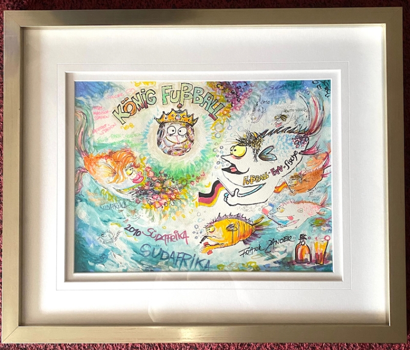 FRANK ZANDER: König Fussball (Original)