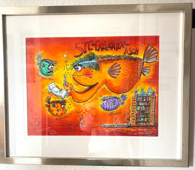 FRANK ZANDER: Steuerberaterfisch (Original)