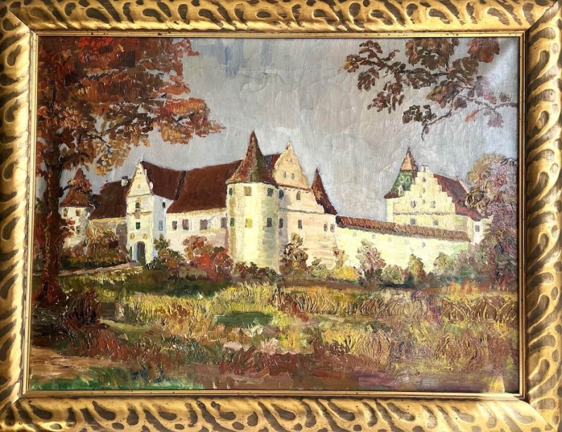 KÜNSTLER UNBEKANNT: Jagdschloss Grünau