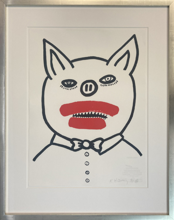 KEITH HARING: The Story of Red & Blue #3, 1989