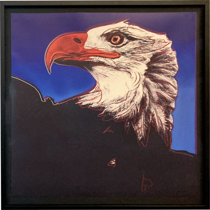 ANDY WARHOL: Bald Eagle, 1983
