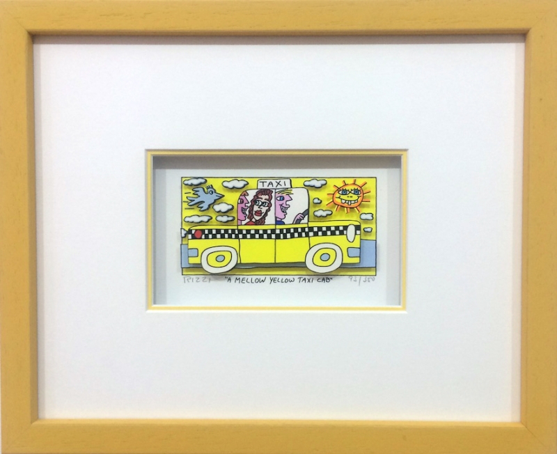JAMES RIZZI: A mellow yellow taxi cab - Kunstgalerie, Originale, Bilder