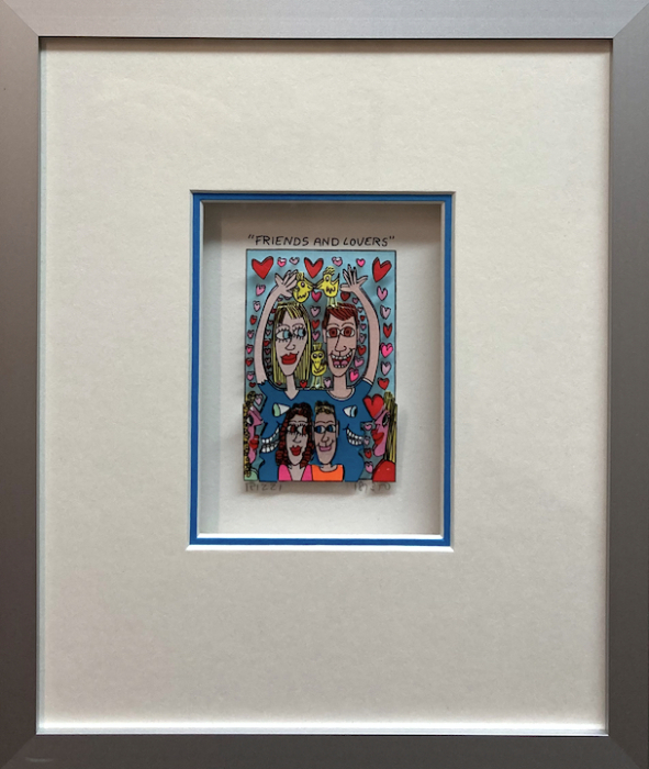 James Rizzi: FRIENDS AND LOVERS