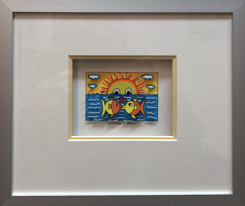 James Rizzi: SUNSET SEA