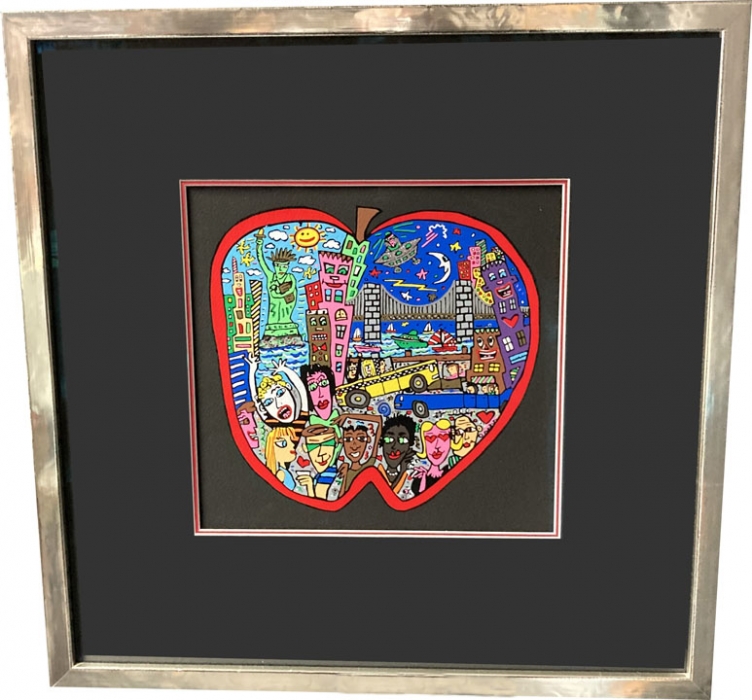 JAMES RIZZI: Big apple - schwarz