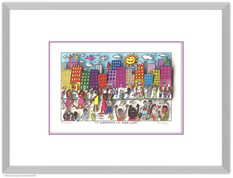 James Rizzi: IT HAPPENS IN HARLEM