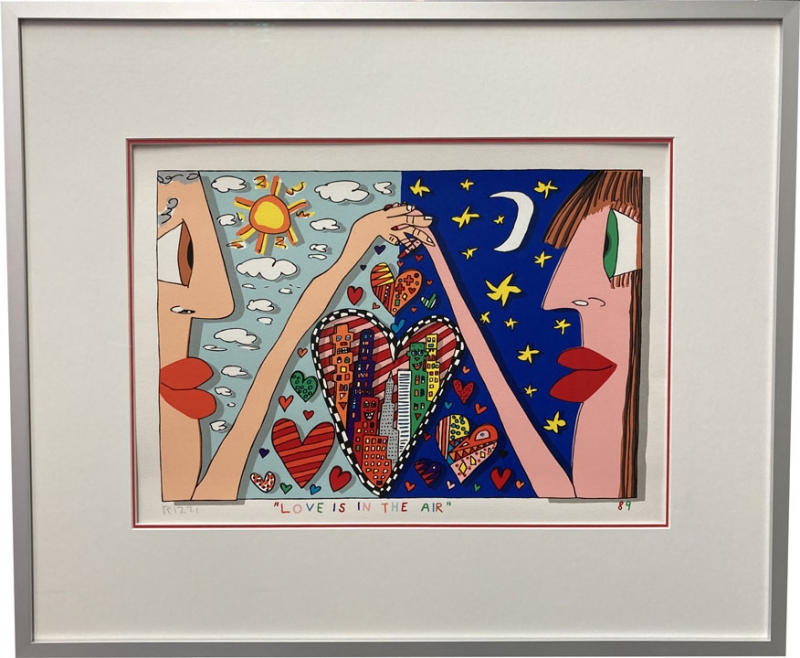 JAMES RIZZI: Love is in the air