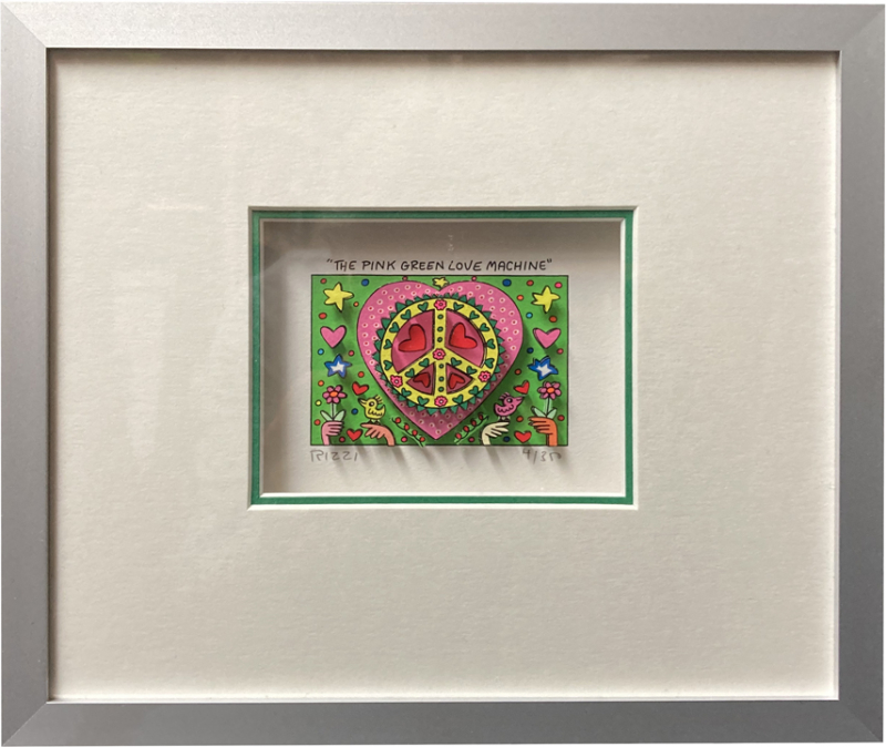 James Rizzi: THE PINK GREEN LOVE MACHINE