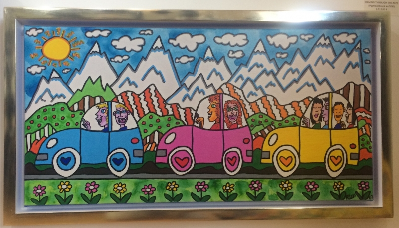 JAMES RIZZI: Driving through the alps