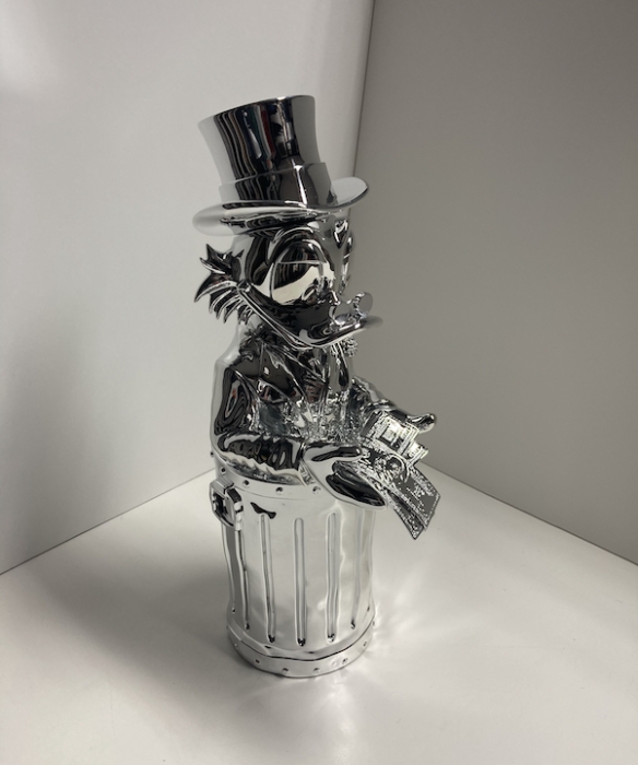 MARTIN DE NOIR: Skulptur Dagobert "Dollar Duck"