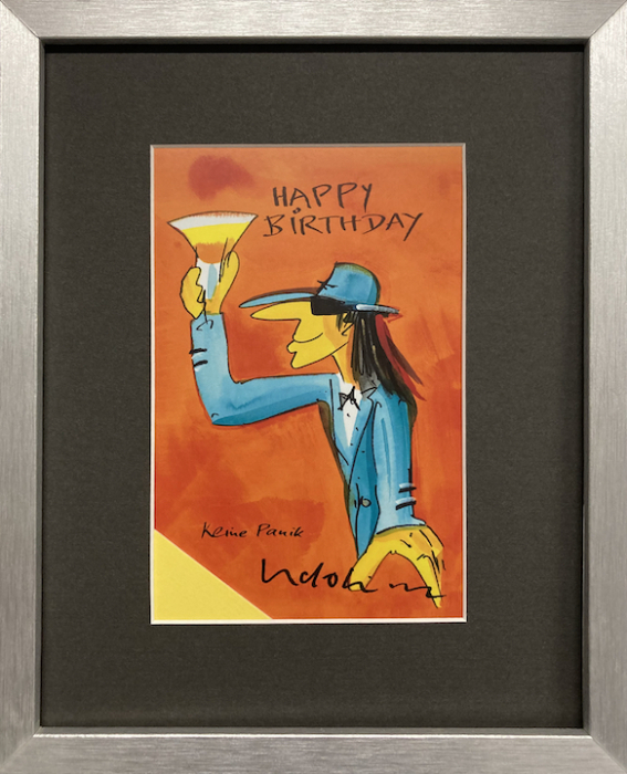 Happy Birthday orange